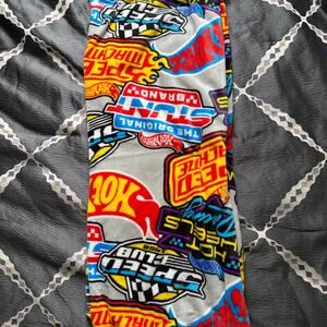 Hot wheels blanket throw